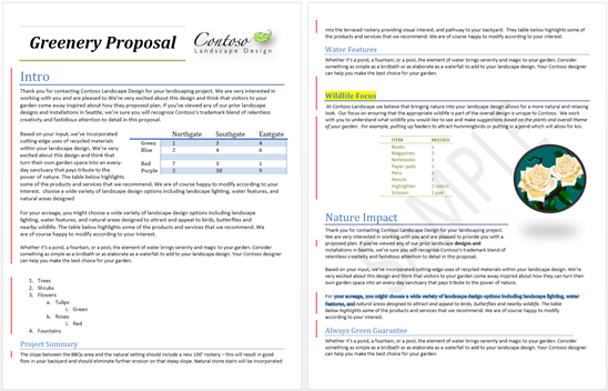 Document with many revisions in Simple Markup mode Screenshot of a document with a lot of revisions in Word 2013 in the Simple Markup mode